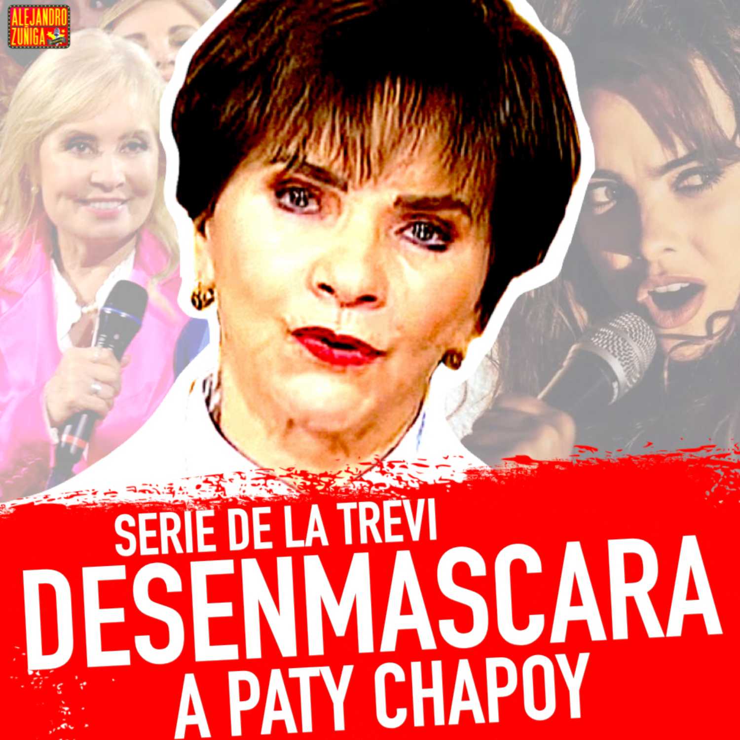 TUNDEN A PATY CHAPOY en la serie de la Trevi