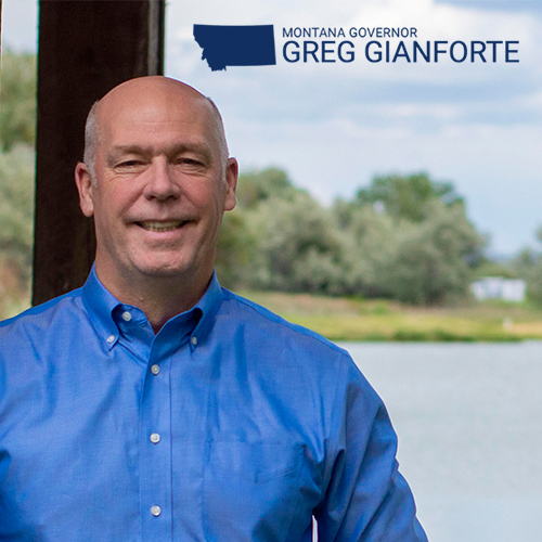 Montana Governor Greg Gianforte