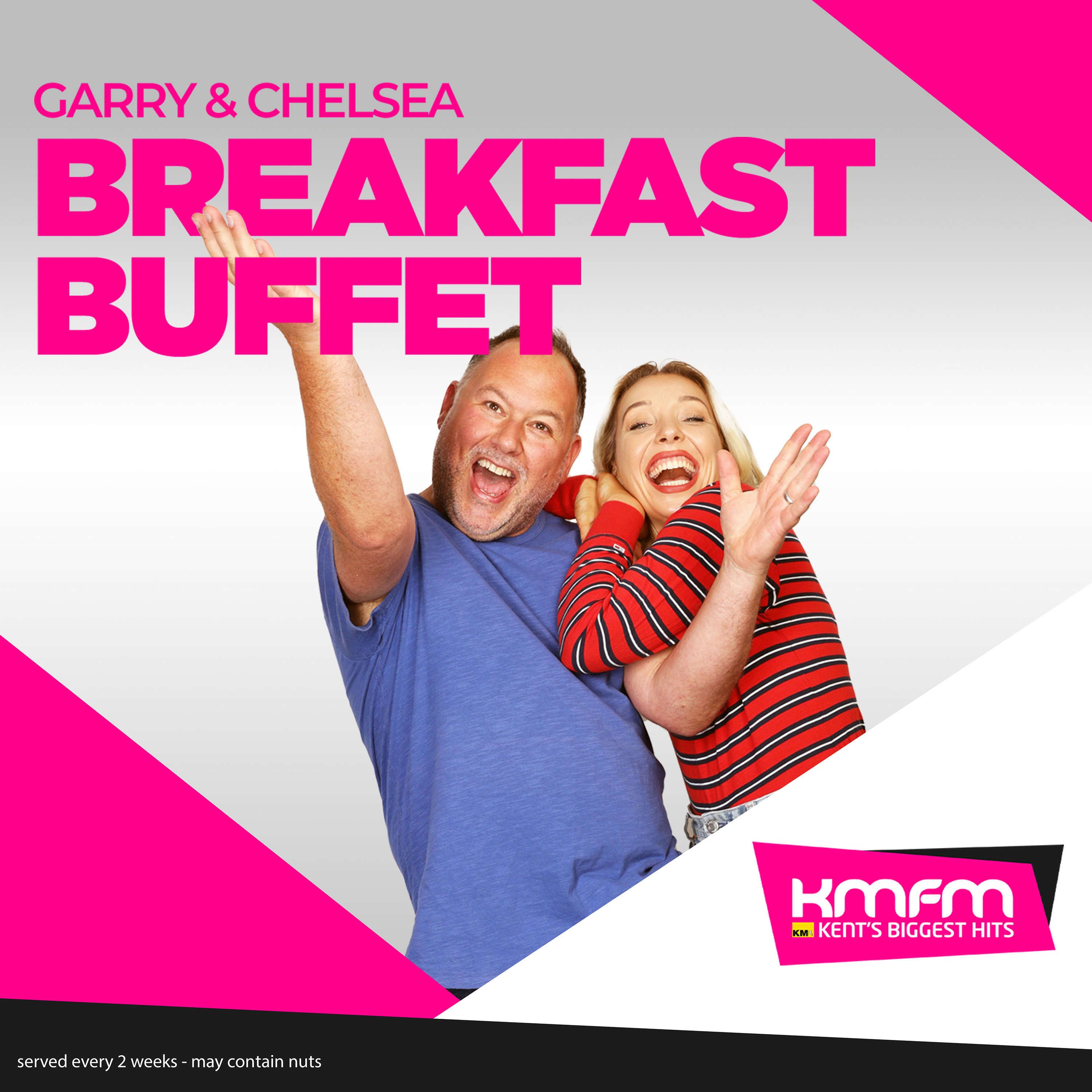 Garry & Chelsea kmfm Breakfast Buffet 