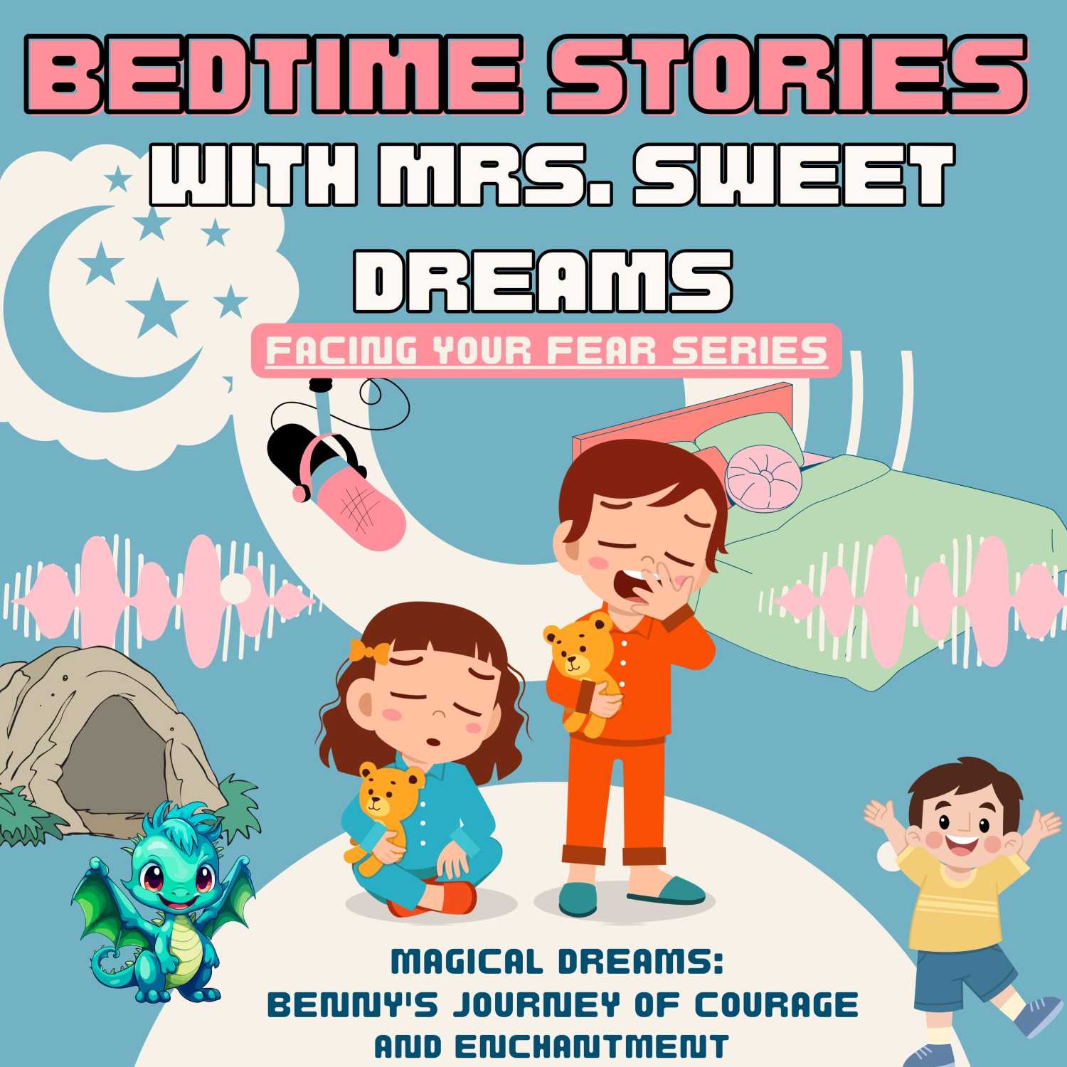 ⁣Magical Dreams: Benny's Journey of Courage and Enchantment with Mrs. Sweet Dreams Bedtime Stories 