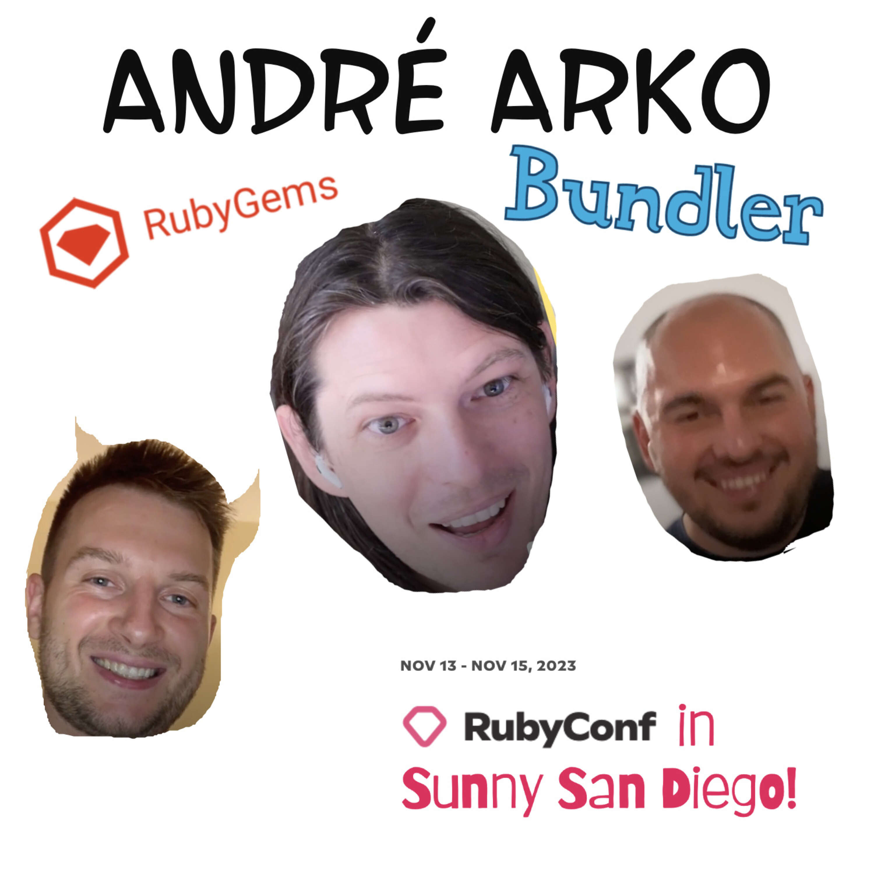 ⁣André Arko and how we got RubyGems and Bundler. RubyConf 2023: what to expect?