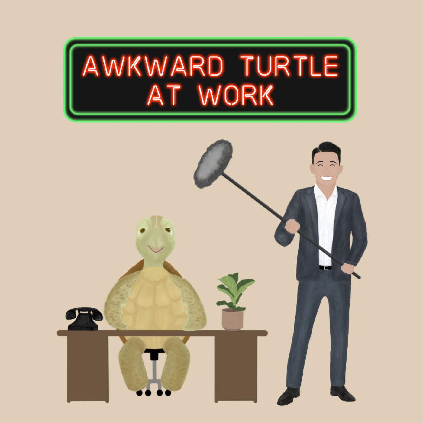 Awkward Turtle At Work 