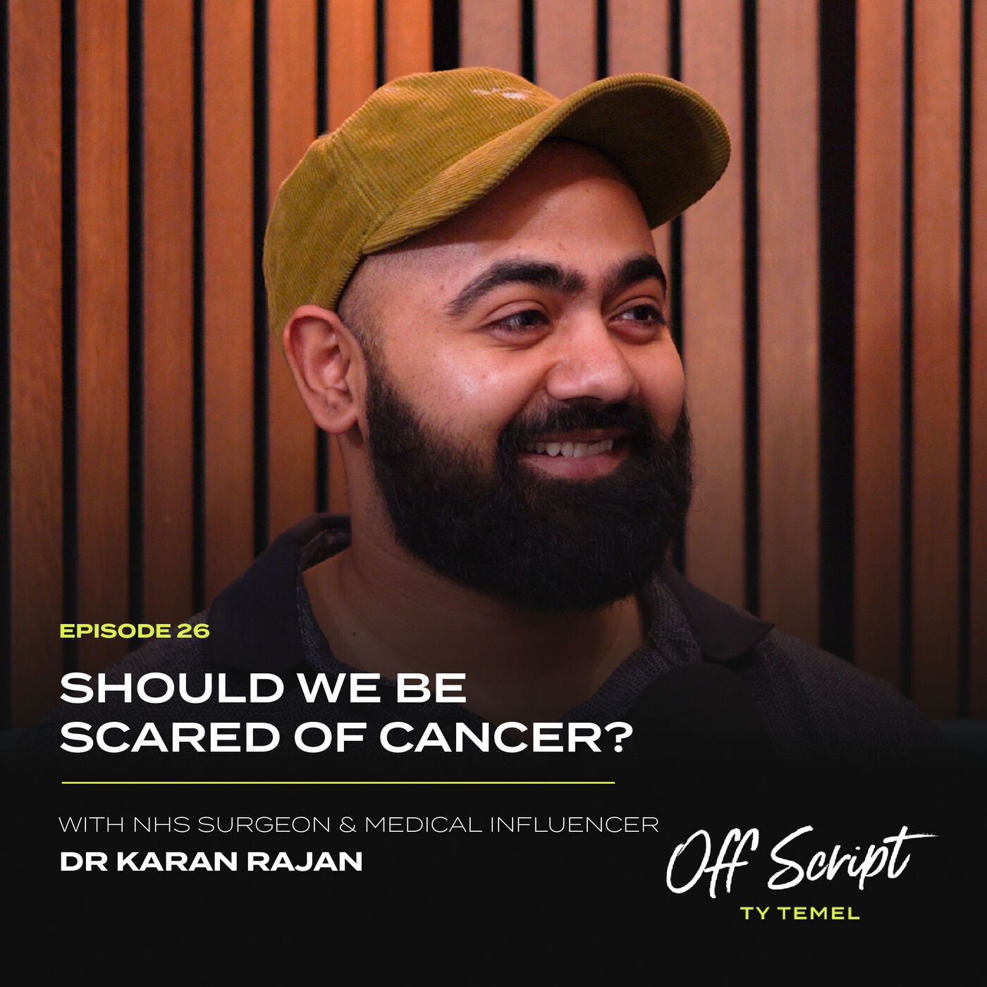 ⁣Should we be Scared of Cancer? NHS Surgeon Karan Rajan on TikTok, Treatments, and Tackling Fake News #26