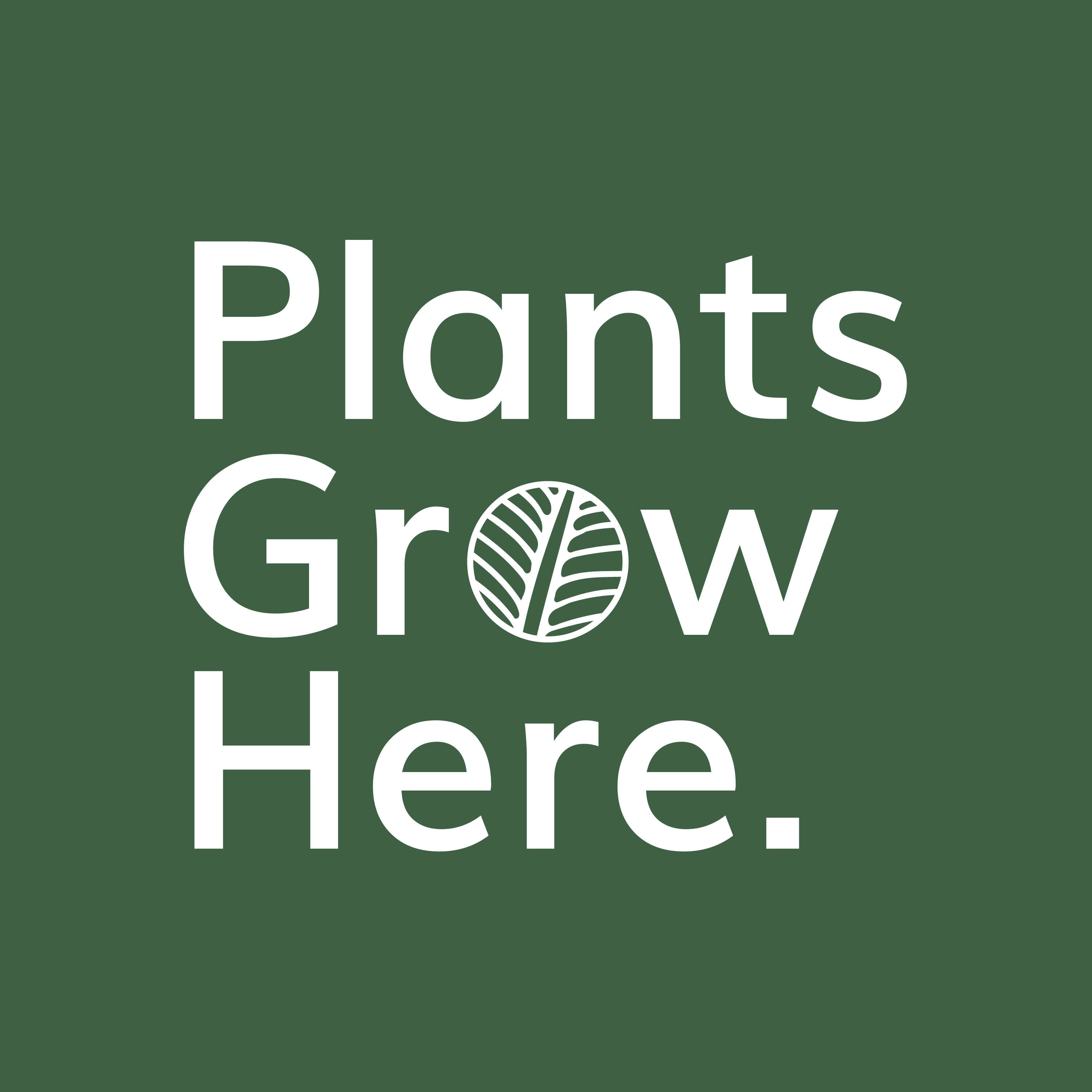 Plants Grow Here - Horticulture, Landscape Gardening & Ecology 