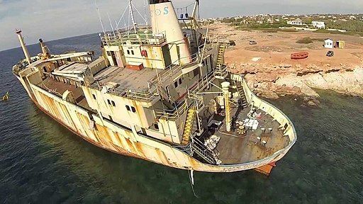 ⁣Edro III shipwreck, Cyprus