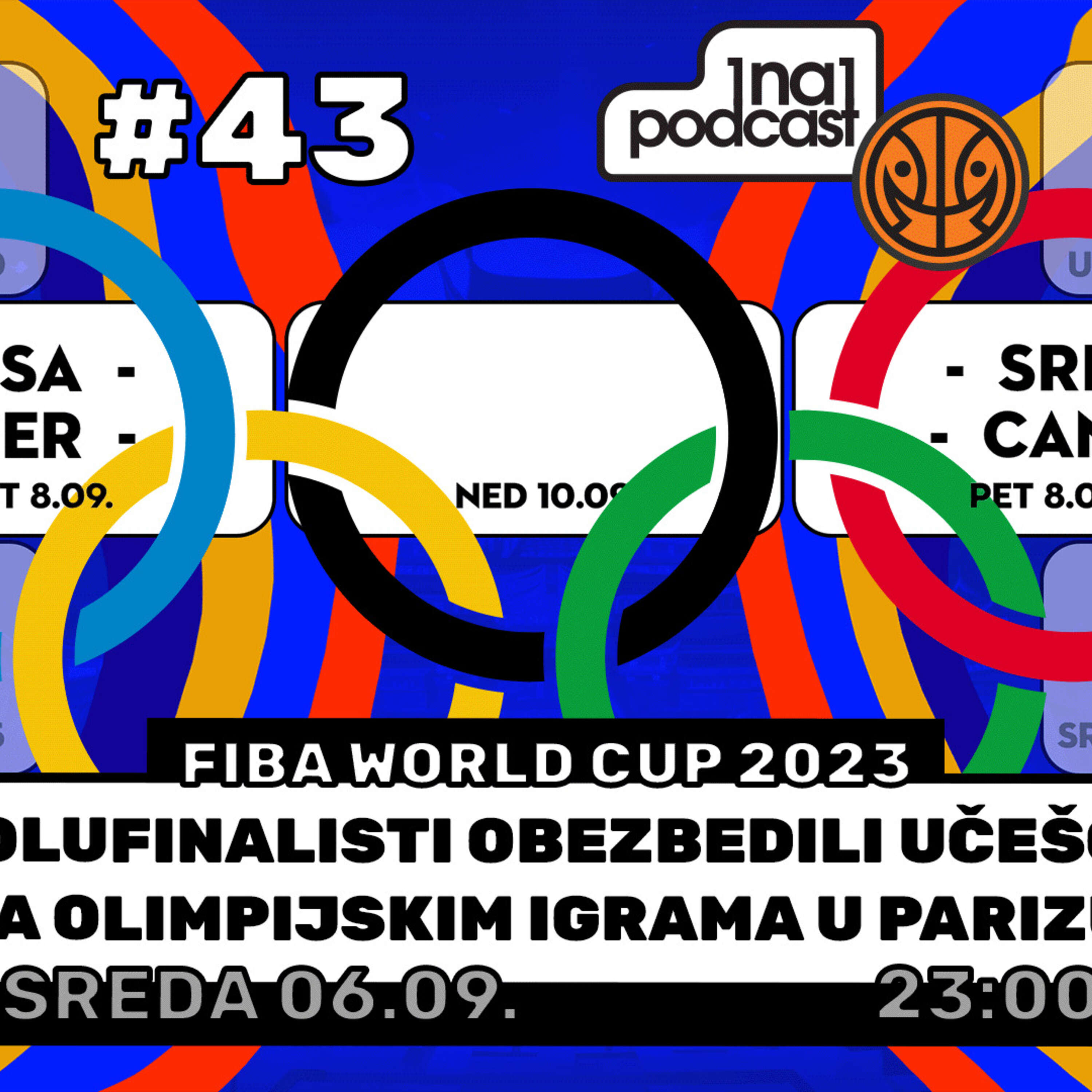 1 na 1 No. 43 | Polufinalisti obezbedili učešće na Olimpijskim igrama u Parizu!