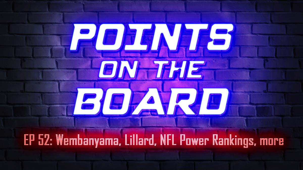 Points on the Board – Victor Wembanyama, Damian Lillard, NFL Power Rankings, more