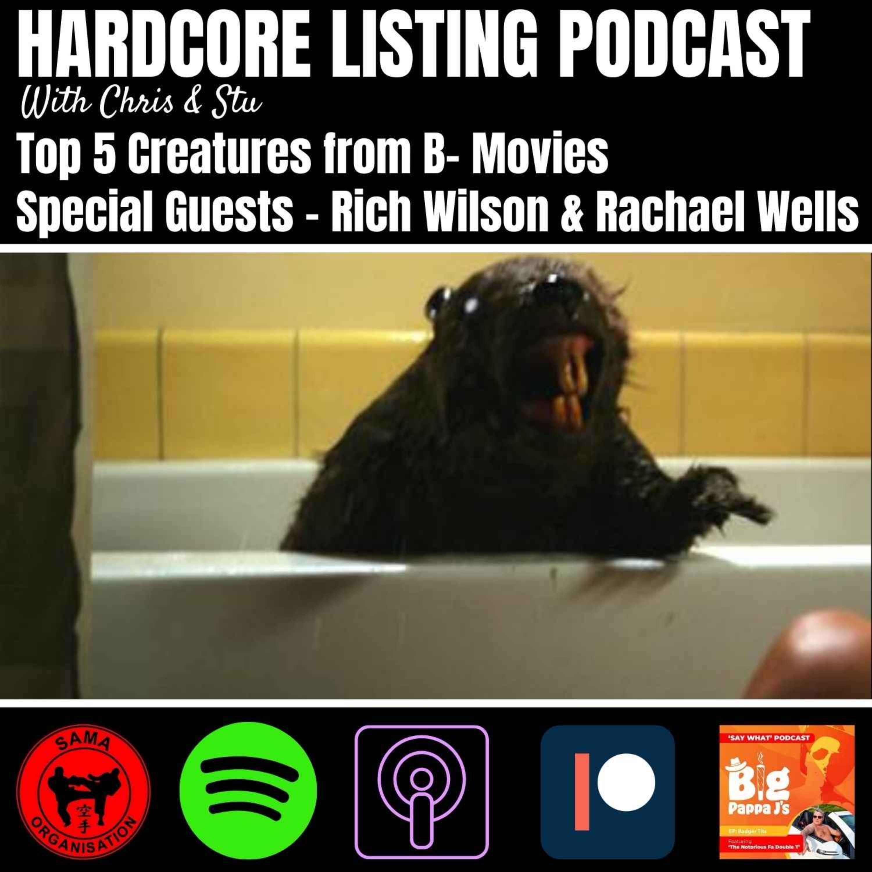 ⁣Top 5 Creatures from B-Movies with Rich Wilson & Rachael Wells