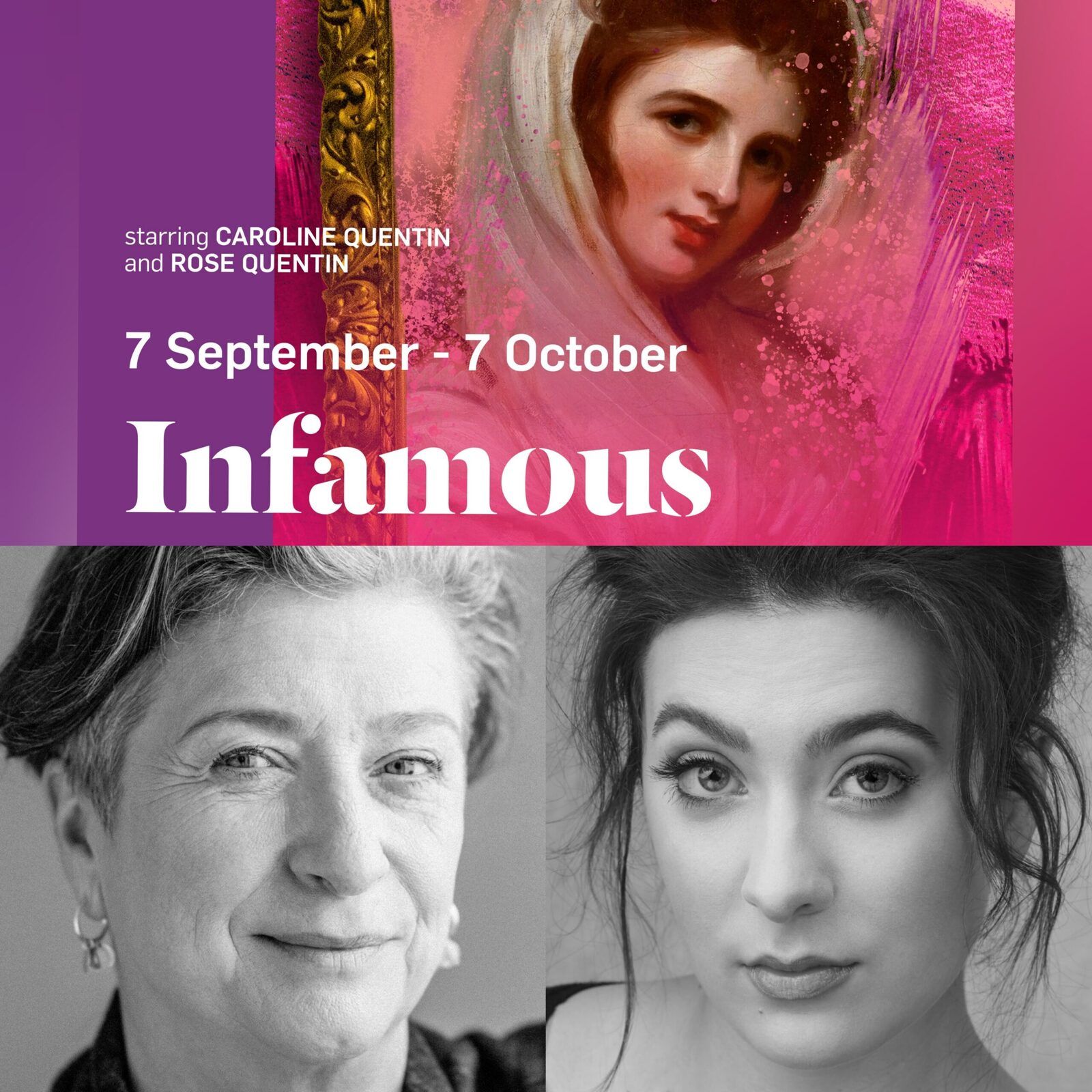 An Audio Accompaniment to Infamous on at the Jermyn Street Theatre until Oct 7th 2023