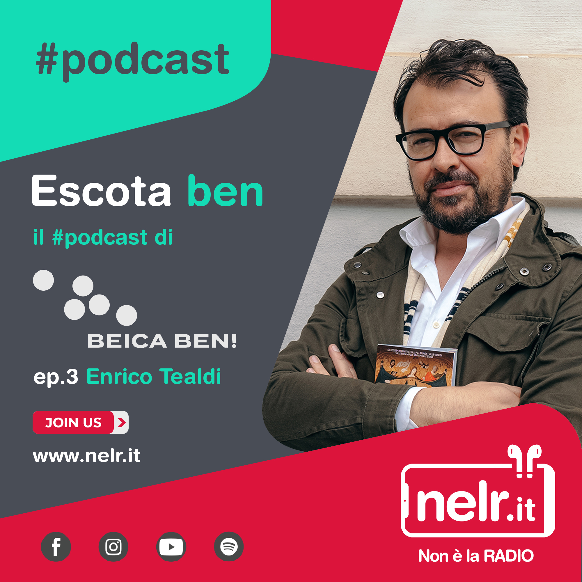 ⁣Escota ben – Ep.3 Enrico Tealdi