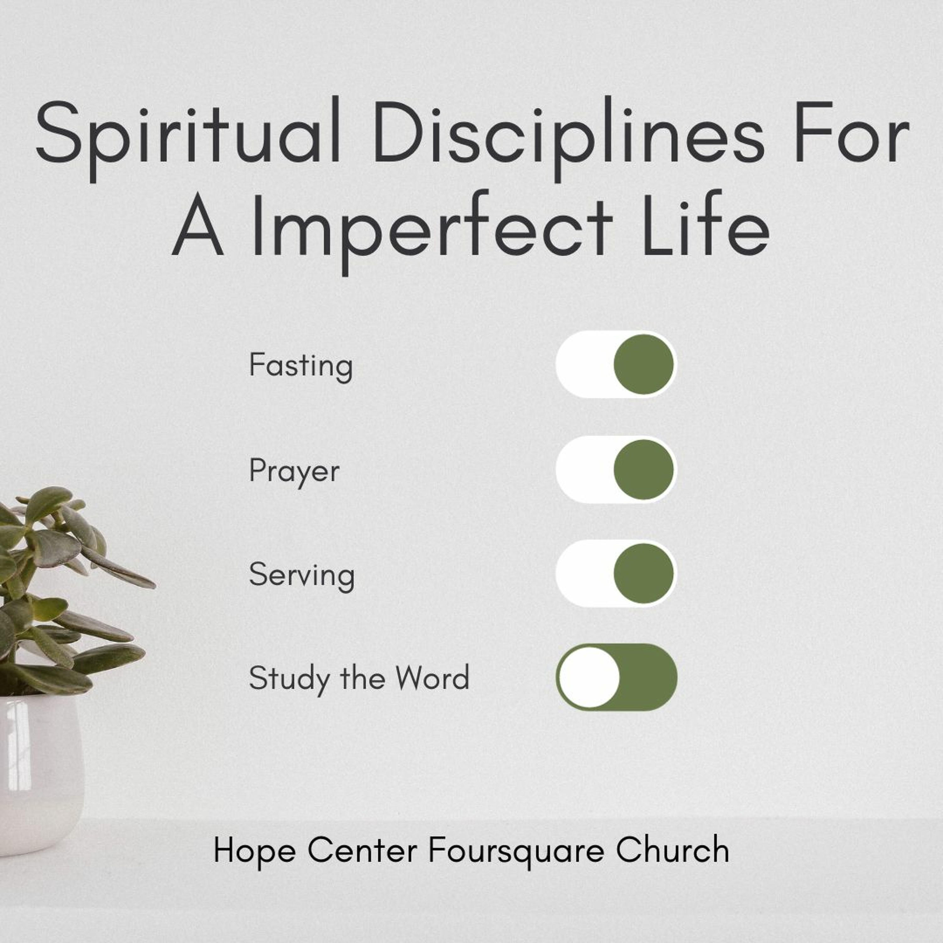 ⁣Spiritual Disciplines of an Imperfect Life