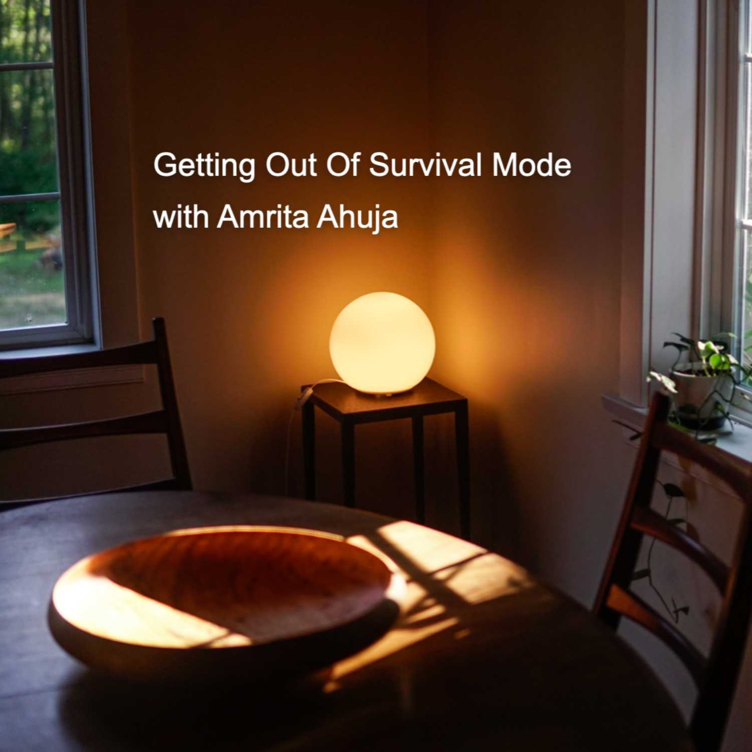 ⁣Getting Out of Survival Mode with Amrita Ahuja 