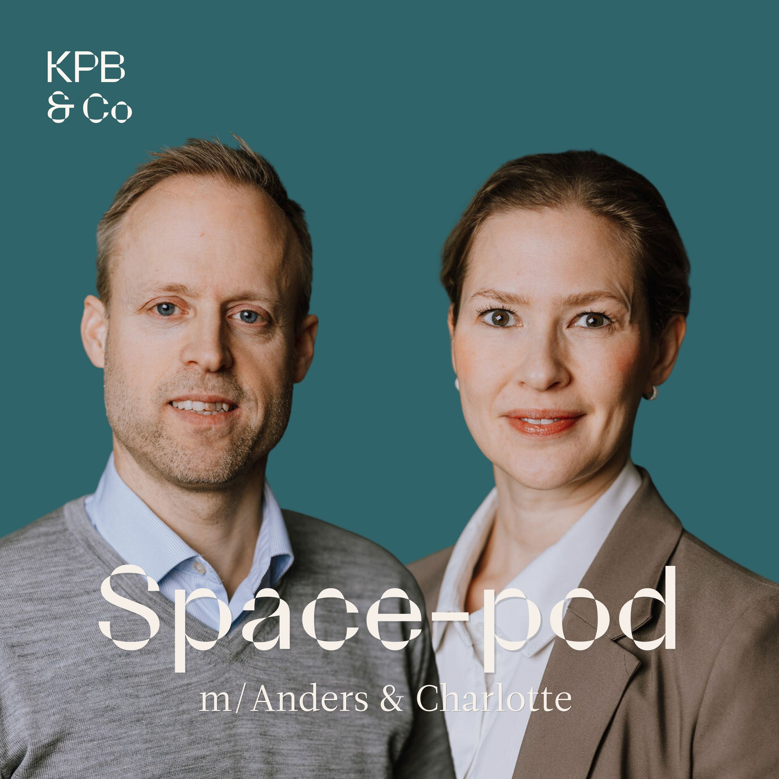 ⁣Space-pod m/Anders & Charlotte | Christian Hauglie-Hanssen adm.dir i Norsk Romsenter