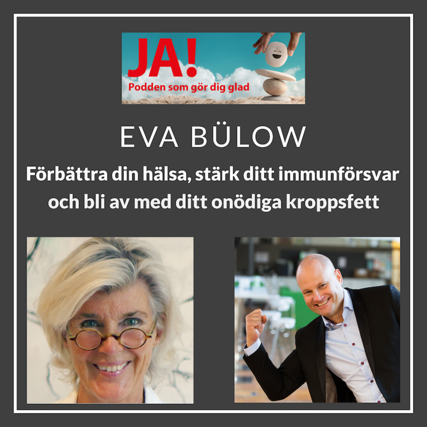 ⁣Förbättra din hälsa, stärk ditt immunförsvar och bli av med ditt onödiga kroppsfett - Eva Bülow intervjuas av Max Söderpalm