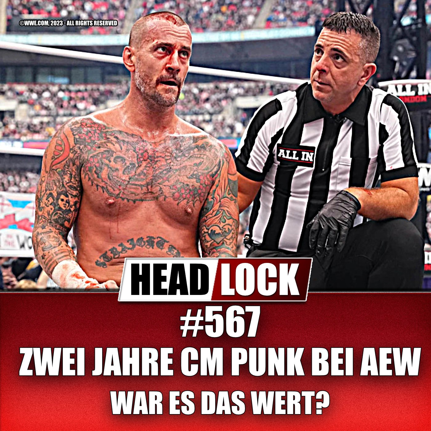 ⁣#567: Zwei Jahre CM Punk bei AEW - Erst gefeiert, dann gefeuert