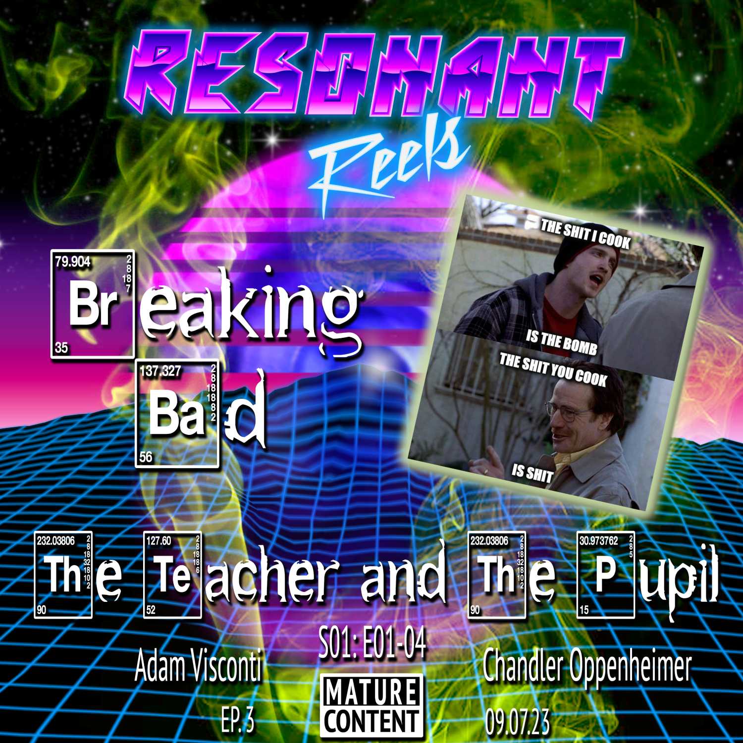 ⁣The Teacher and the Pupil: Breaking Bad S01 E01-04