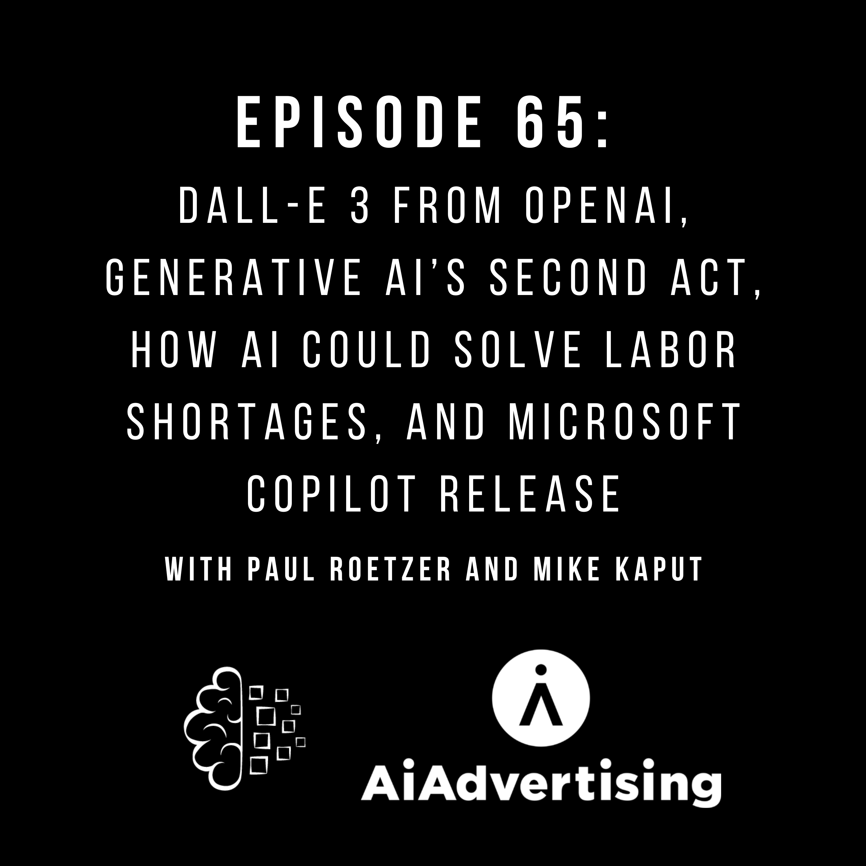 ⁣DALL-E 3 from OpenAI, Generative AI’s Second Act, How AI Could Solve Labor Shortages, and Microsoft Copilot Release