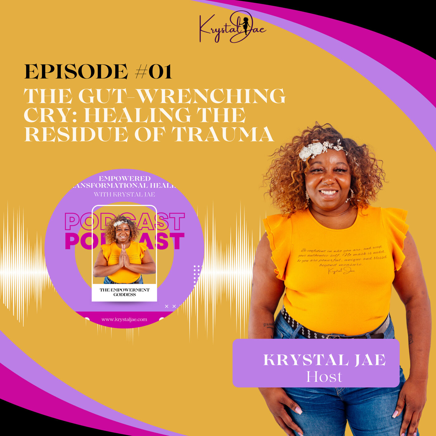 ⁣EP. 01 The Gut-Wrenching Cry: Healing the Residue of Trauma