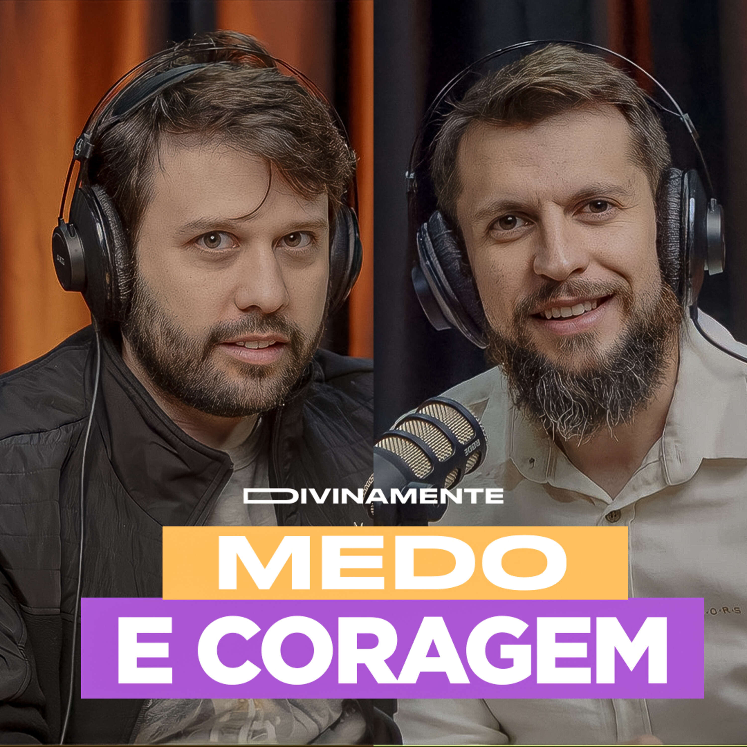 ⁣🧠 O que acontece com o CÉREBRO quando temos MEDO - Victor Fontana e Dr. Jonatas Leonio | Podcast Divinamente #11