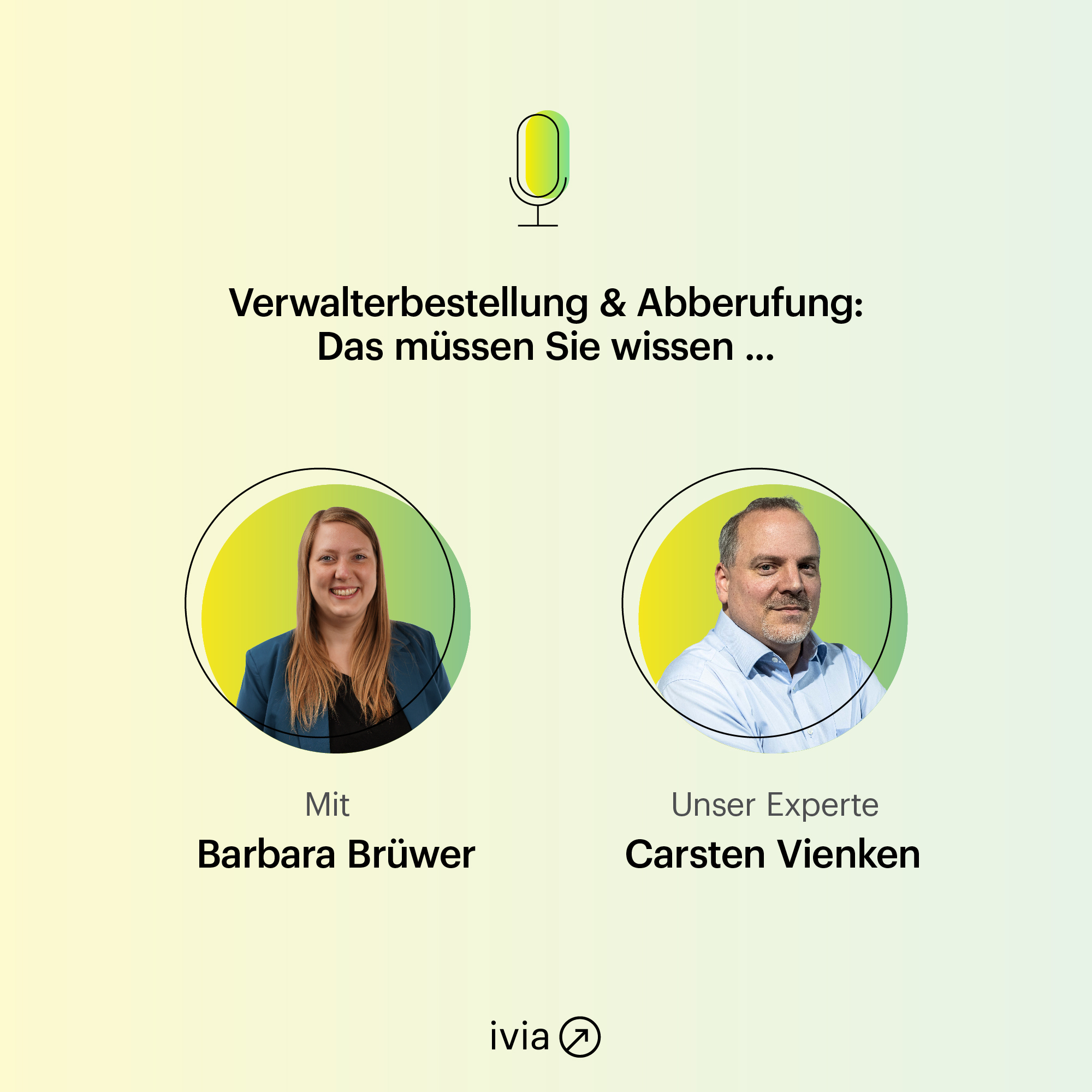 ⁣Verwalterbestellung & Abberufung: Das müssen Sie wissen ...