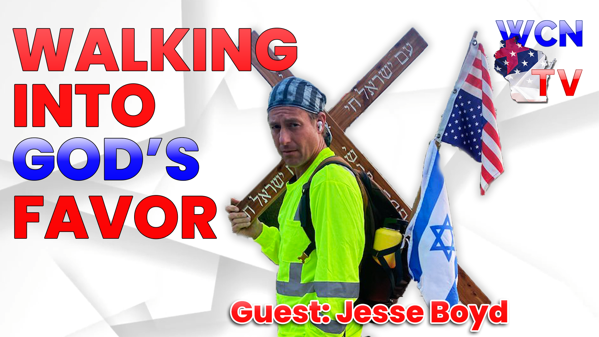 ⁣9/26/2023 – Guest: Jesse Boyd; Topic: “Walking into God’s Favor”