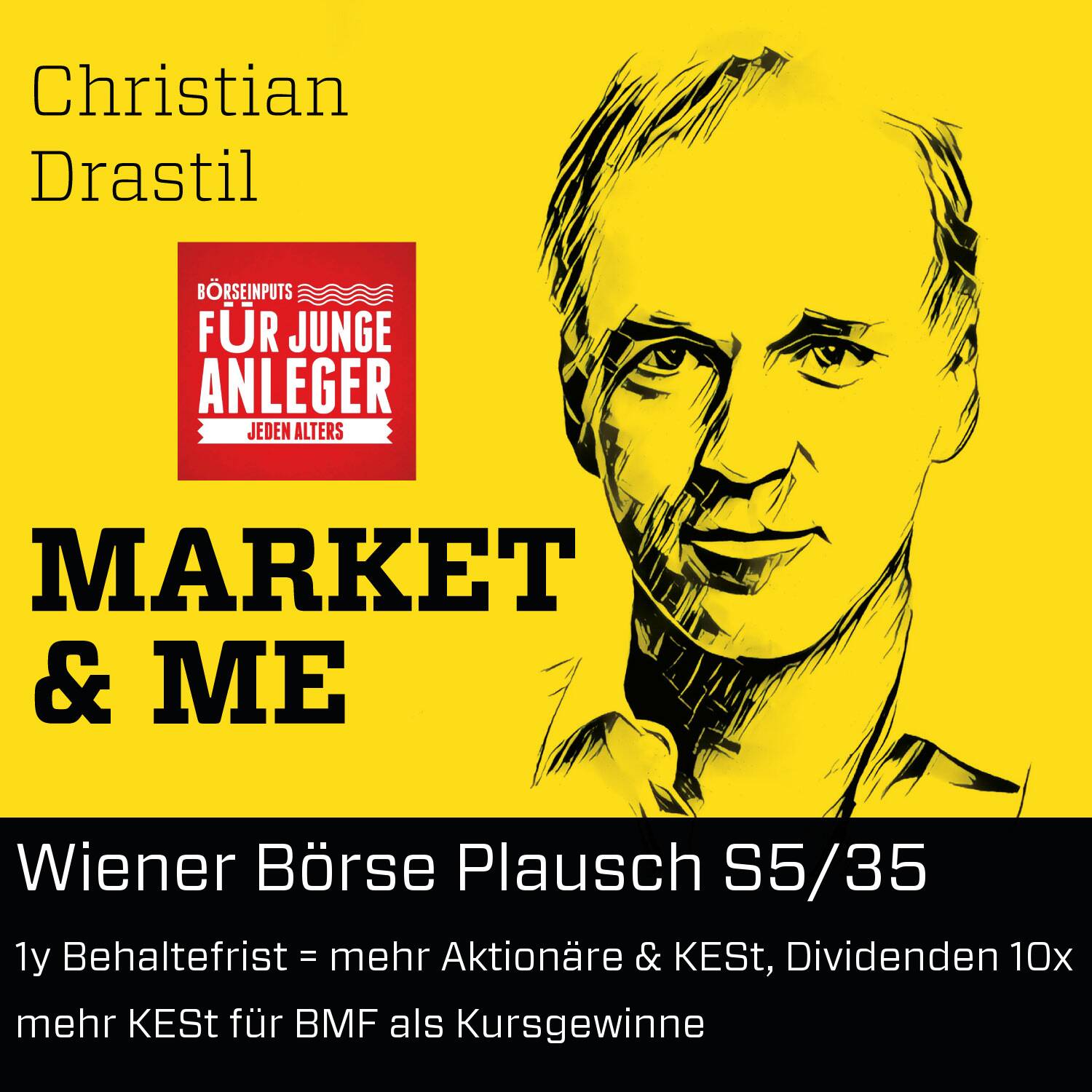 ⁣Wiener Börse Plausch S5/35: 1y Behaltefrist = mehr Aktionäre & KESt,  Dividenden 10x mehr KESt für BMF als Kursgewinne