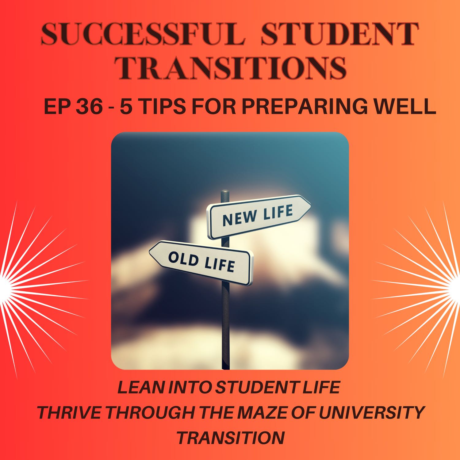 Lean into Student Life: THRIVE through the maze of university transition