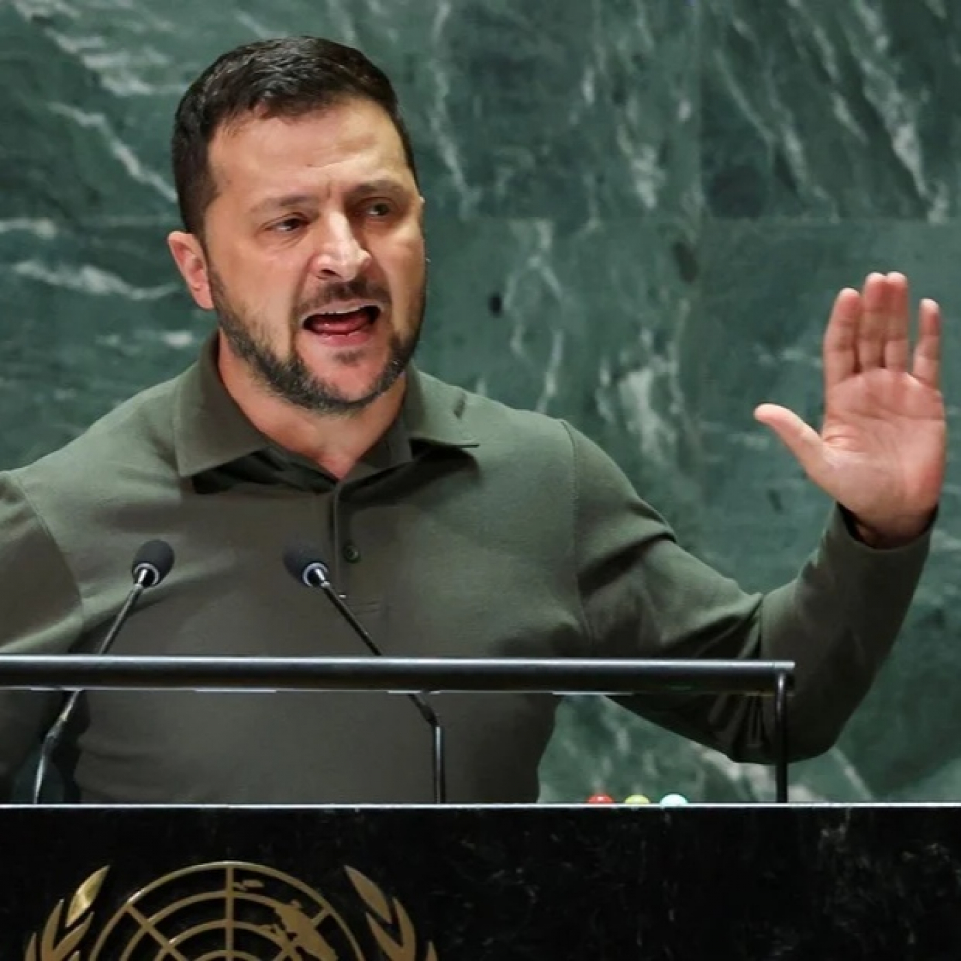 ⁣Zelenski habló ante la Asamblea General de la ONU - Por Cristian Alonso