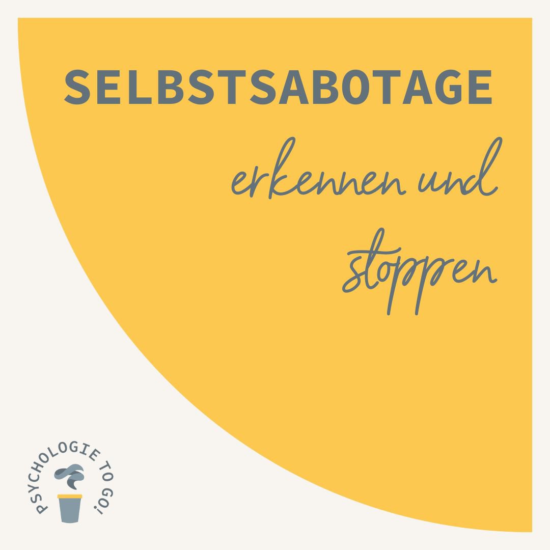 ⁣Selbstsabotage erkennen und stoppen