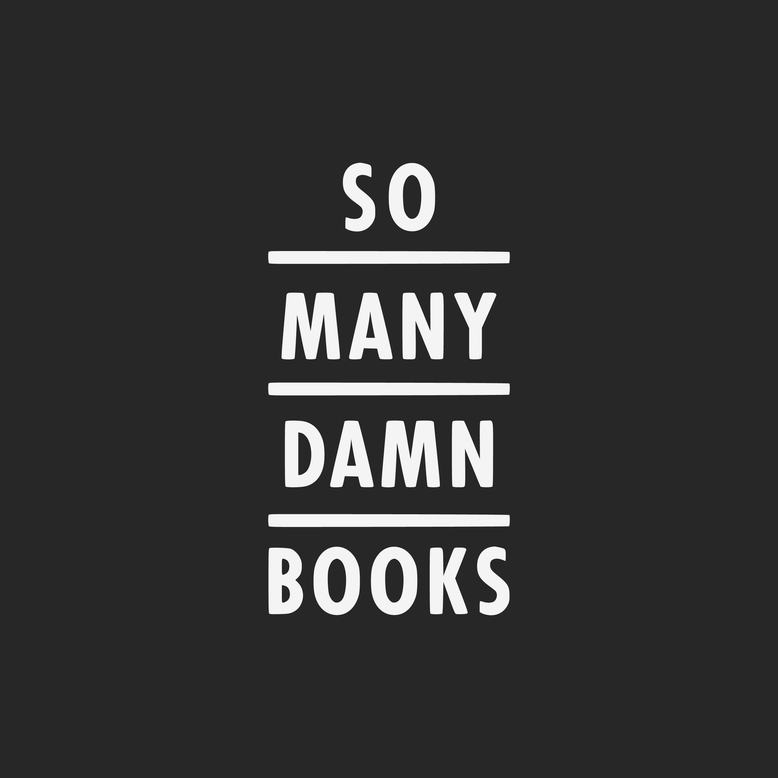 So Many Damn Books 