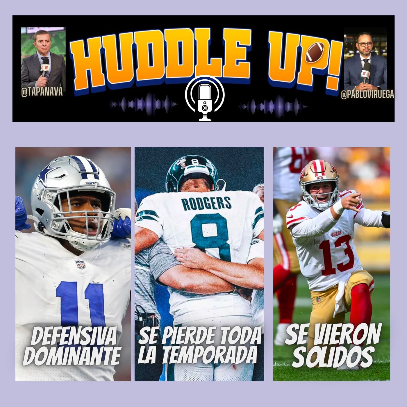 ⁣#HuddleUP Aaron Rodgers fuera por todo el año _ Semana 1 #NFL