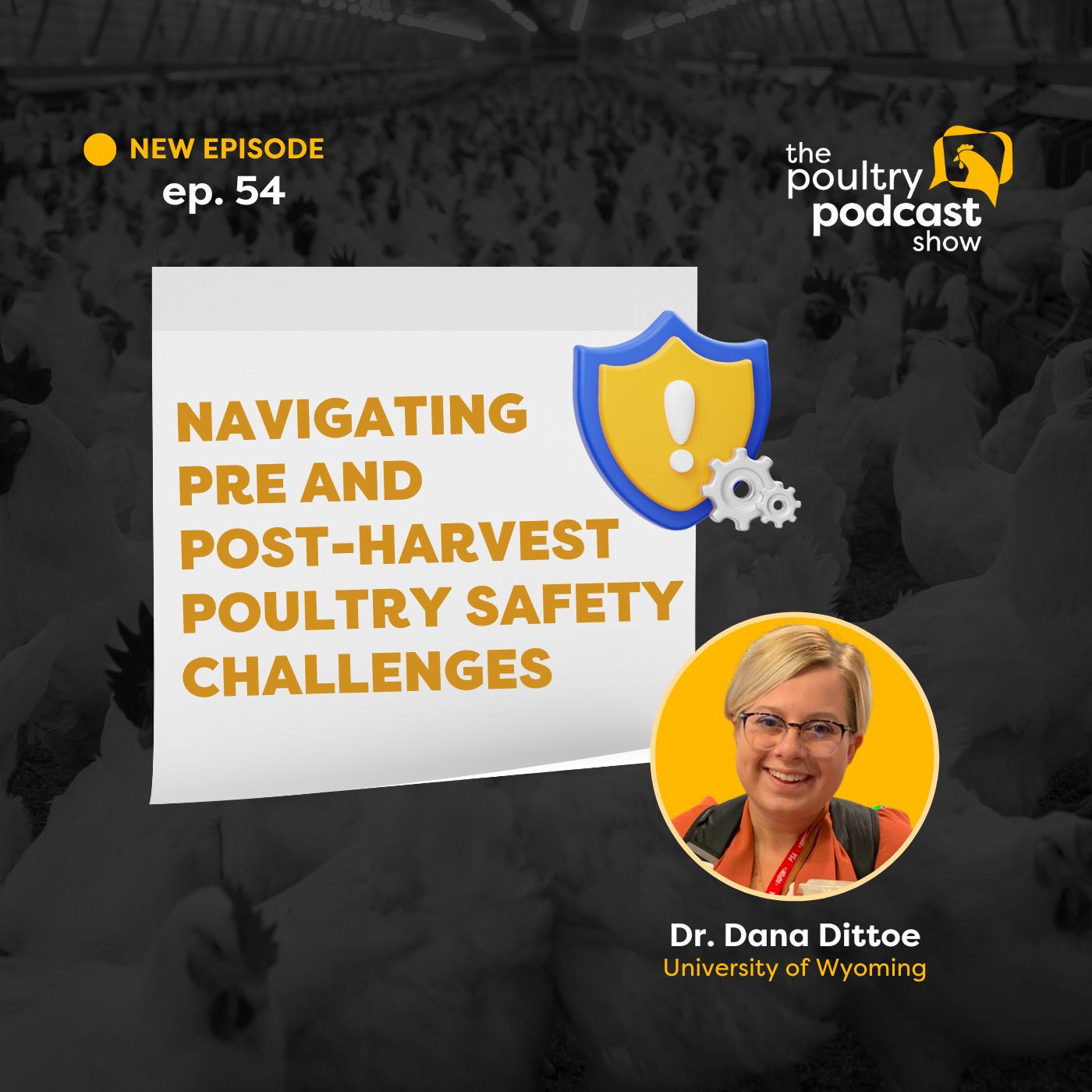 #54 - Navigating pre and post-harvest poultry safety challenges - Dr. Dana Dittoe