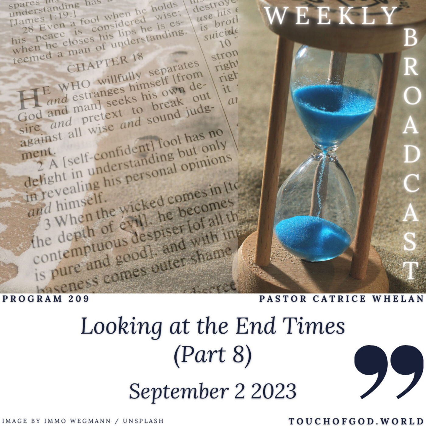 Looking at the End Times (Part 8) (209) - September 2 2023