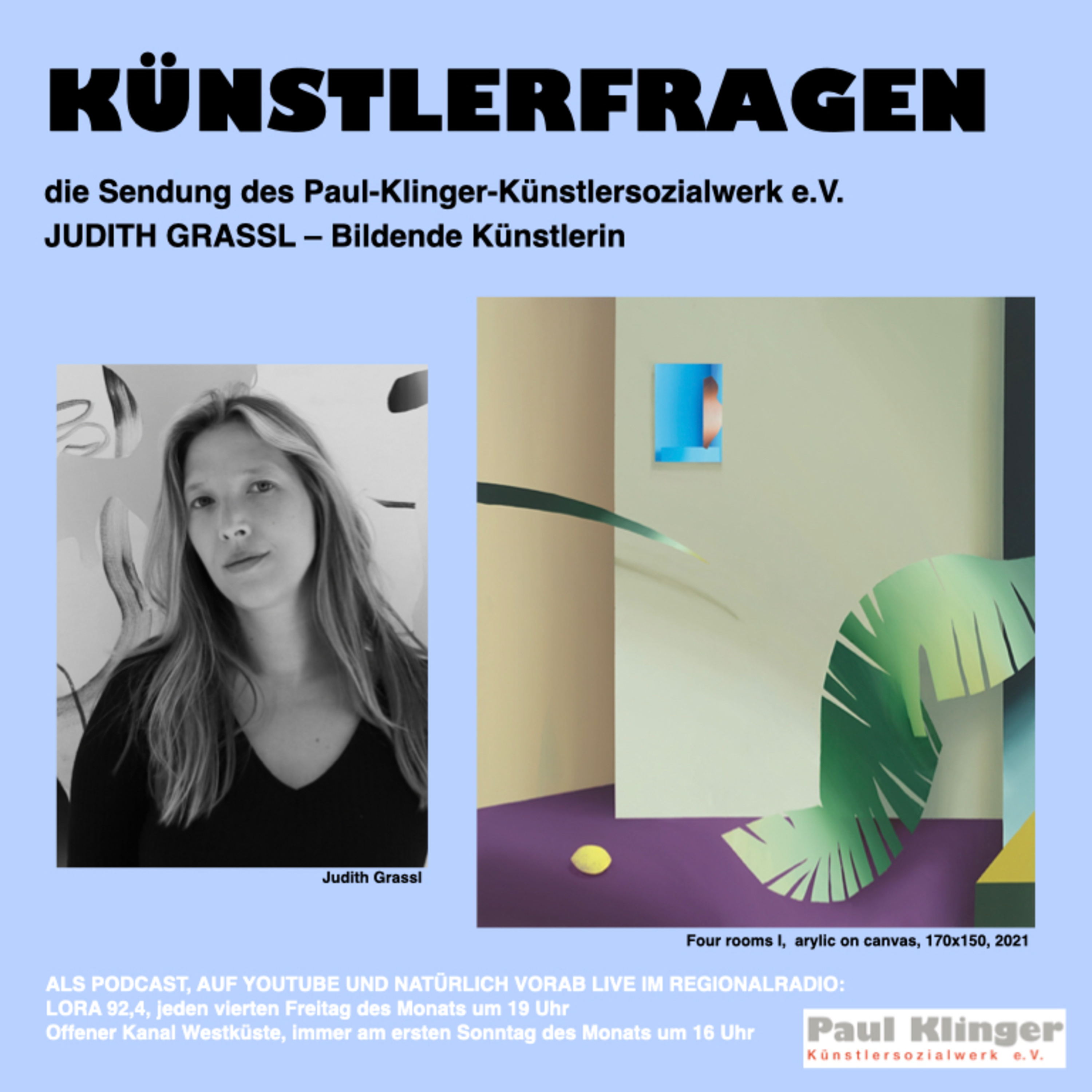 ⁣Die Bildende Künstlerin Judith Grassl