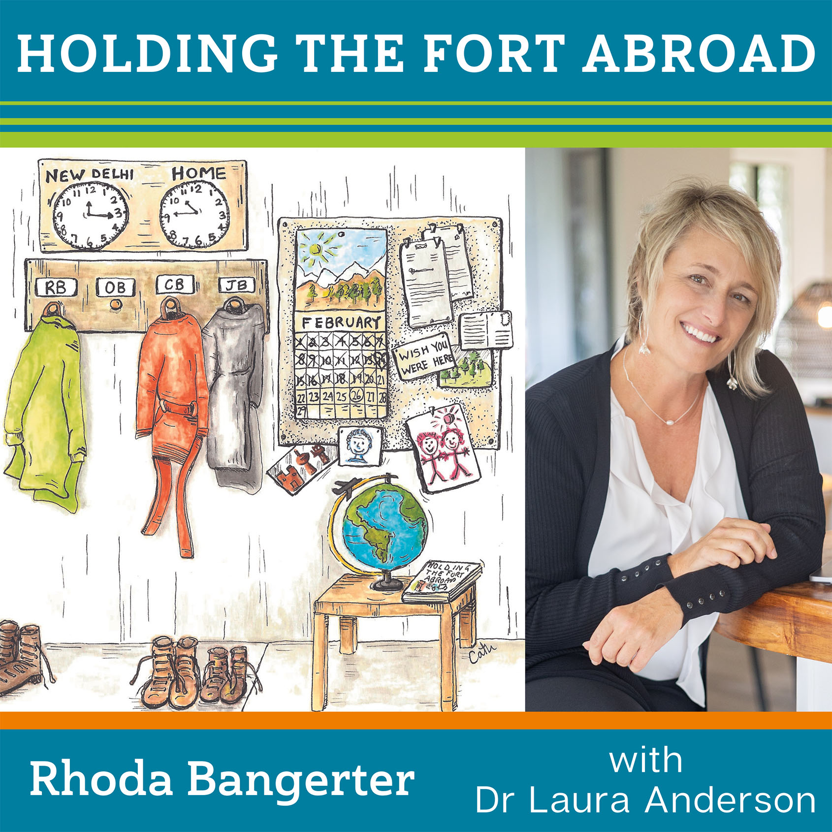 ⁣#29 How to be a family in split locations - with Dr Laura Anderson