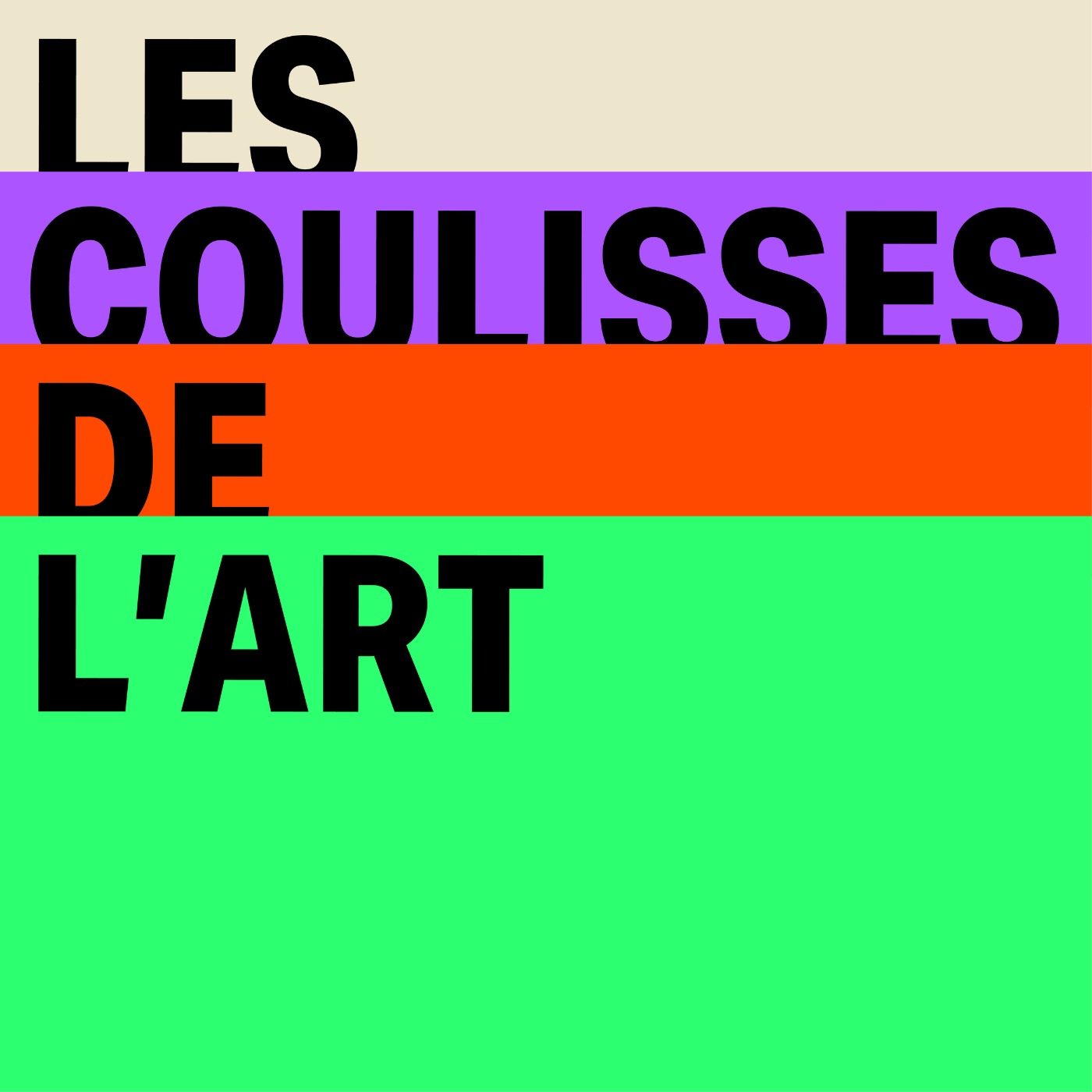 Les coulisses de l'art 