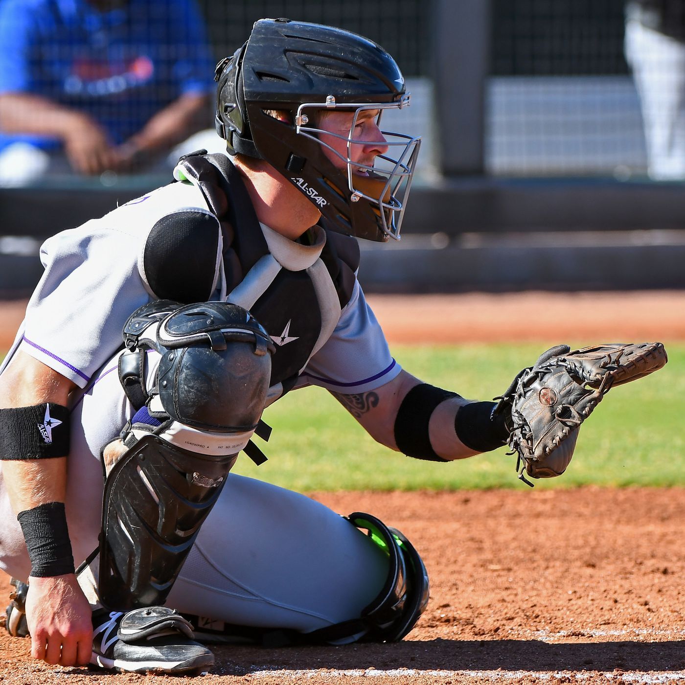 Sept. 8 -- Isotopes catcher Willie MacIver