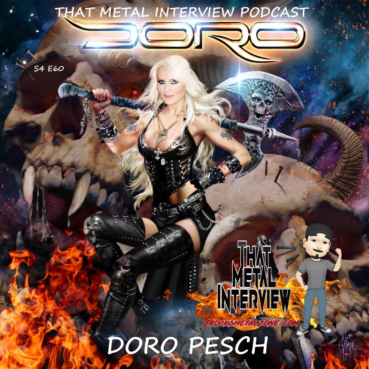 ⁣Interview w/ Doro Pesch S4 E60