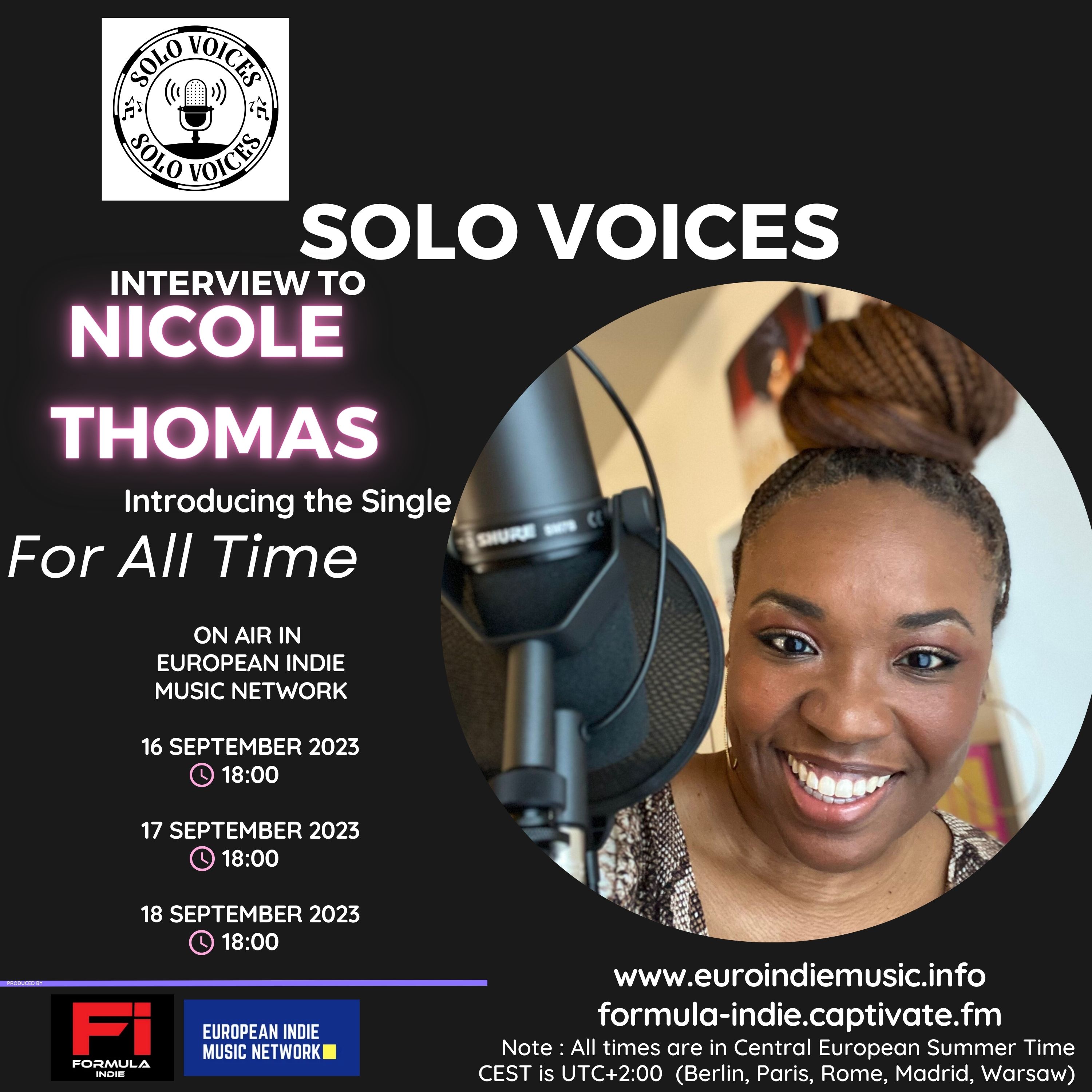 Solo Voices - Nicole Thomas:For all time