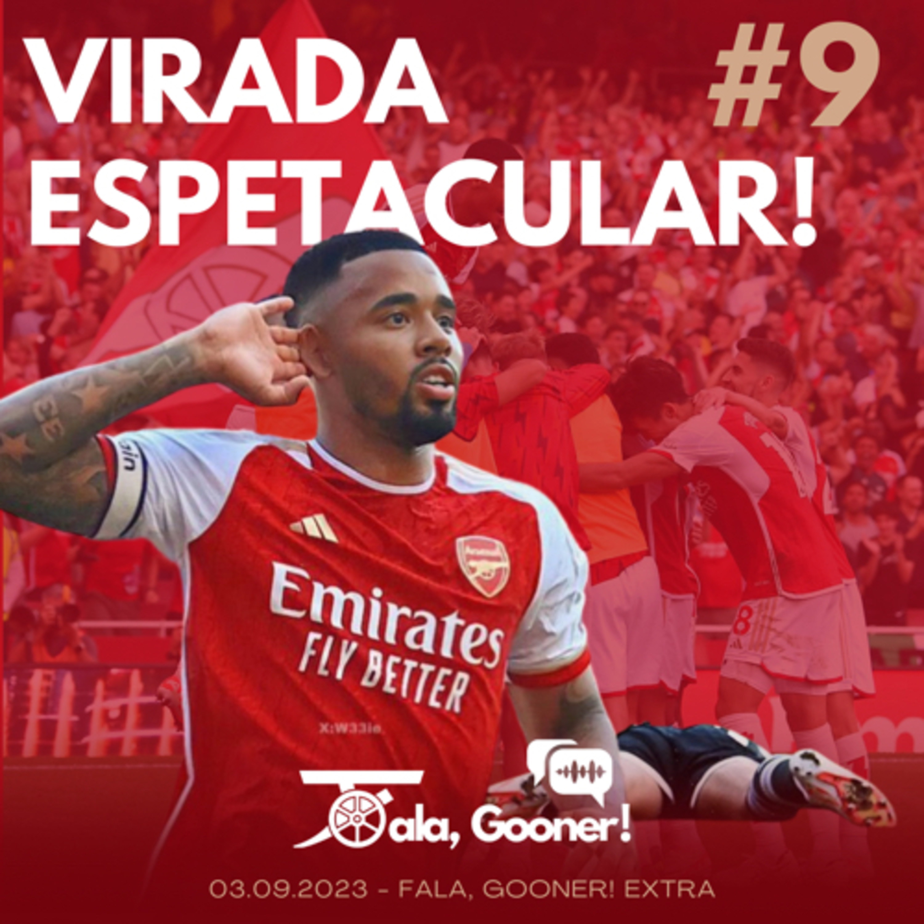 ⁣Fala, Gooner! #9 - Virada espetacular contra o United!