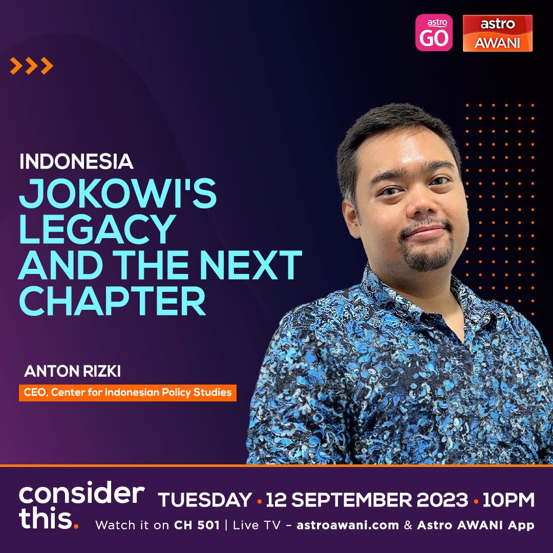 ⁣Consider This: Indonesia - Jokowi's Legacy and The Next Chapter