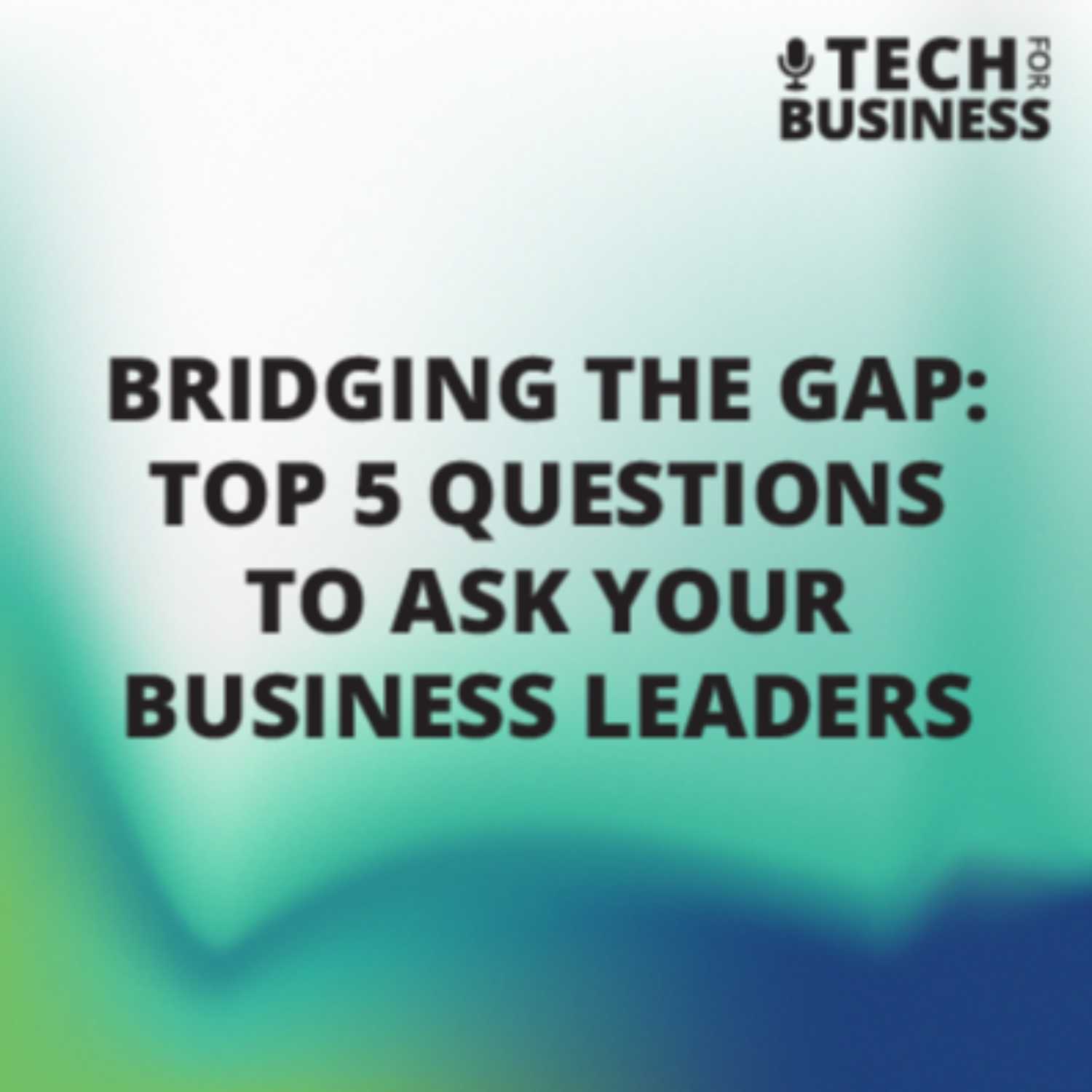 Bridging the Gap: Top 5 questions to ask your business leaders