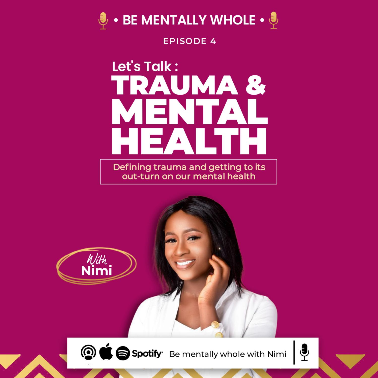 Let’s talk: Trauma & mental health