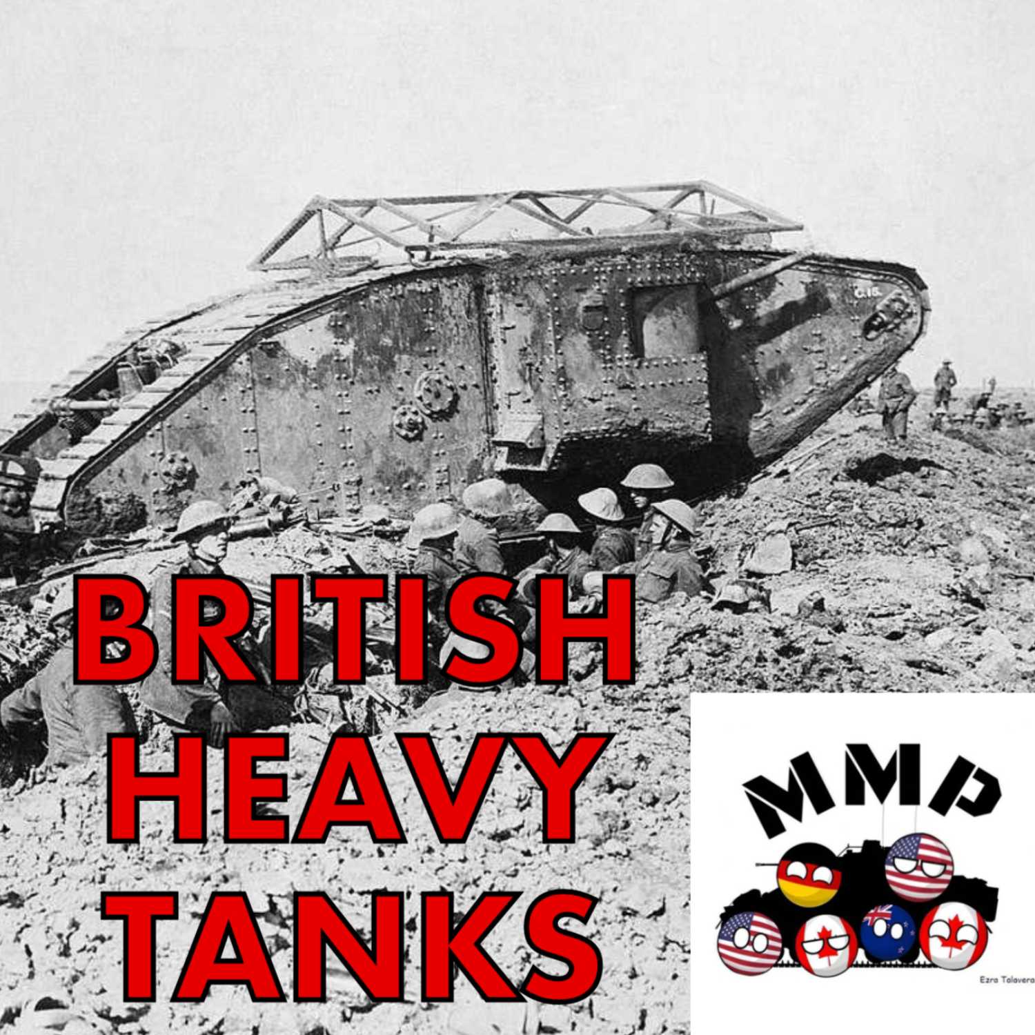 ⁣MMP 49. British Heavy Rhomboid Tanks