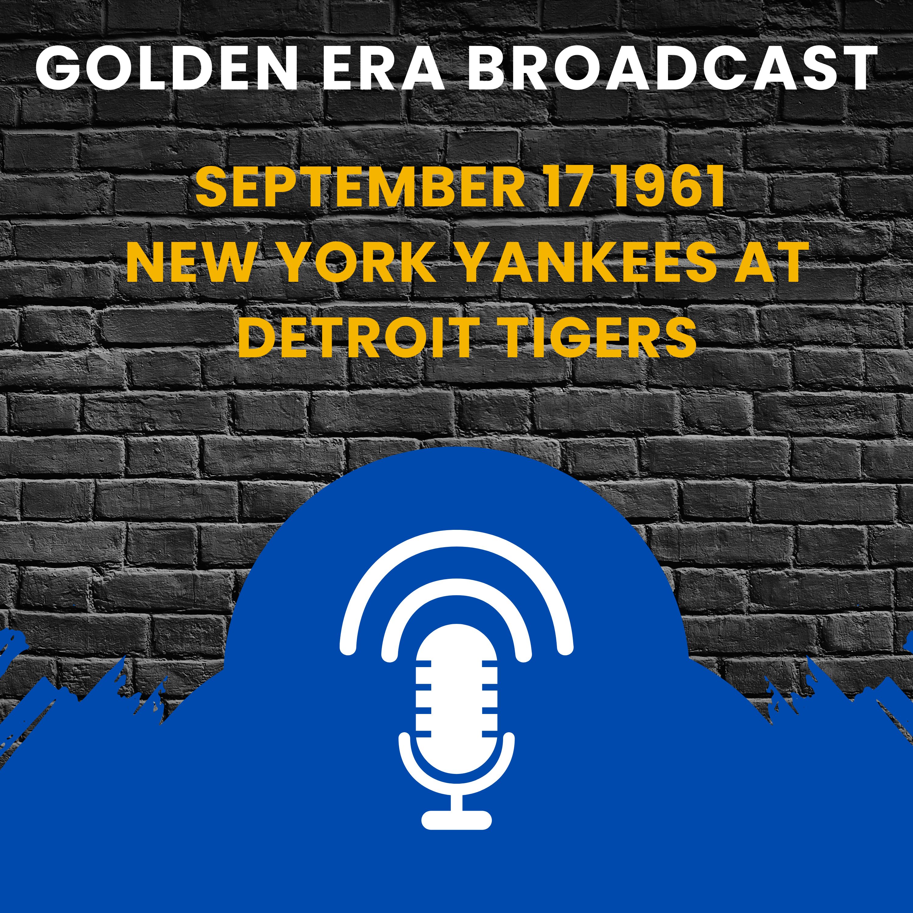 ⁣September 17 1961 New York Yankees at Detroit Tigers